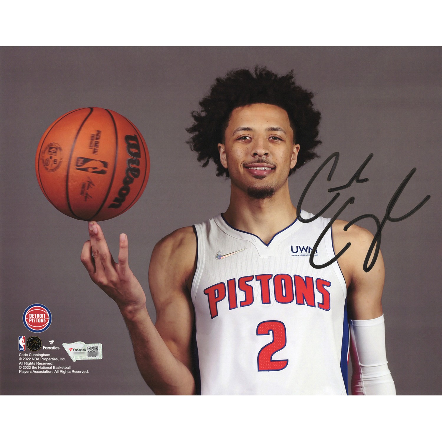 ケイド・カニングハム22 わたっ NBA 2021-22 PANINI CHRONICLES RC CADE CUNNINGHAM